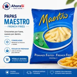 PAPAS PREFRITAS MAESTRO 1 KG (2.2 LB)