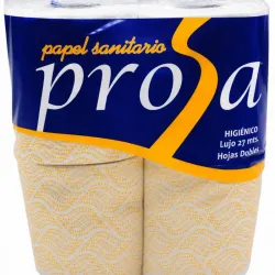PAPEL HIGIENICO SANITARIO PROSA (4 ROLLOS)