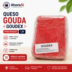 QUESO GOUDA GOUDEX(PORCIÓN 1 KG)