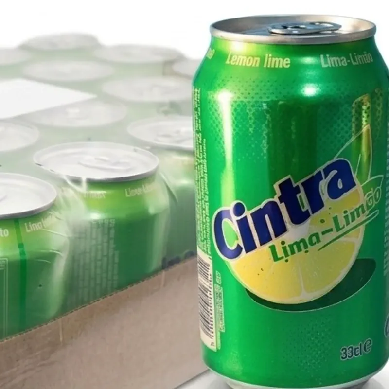 REFRESCO LIMA - LIMÓN  CINTRA EN LATA  330 ML .(CAJA 24 UND)