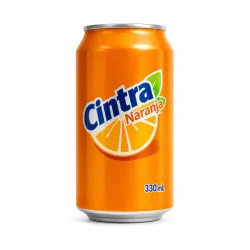REFRESCO NARANJA CINTRA LATA 330 ML