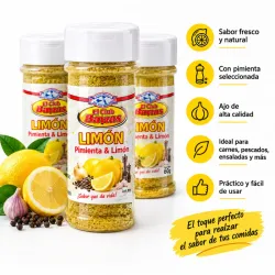 SAZÓN PIMIENTA CON LIMÓN 156 GR.