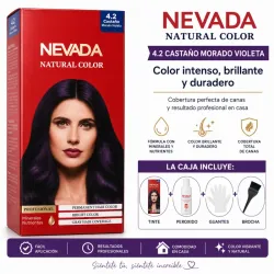 TINTE NEVADA 4.2 CASTAÑO MORADO VIOLETA