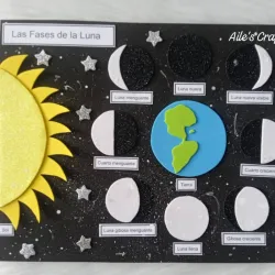 Maqueta Las fases de la Luna 🌑