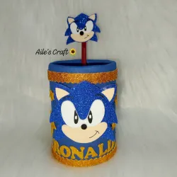 Portalápiz Sonic