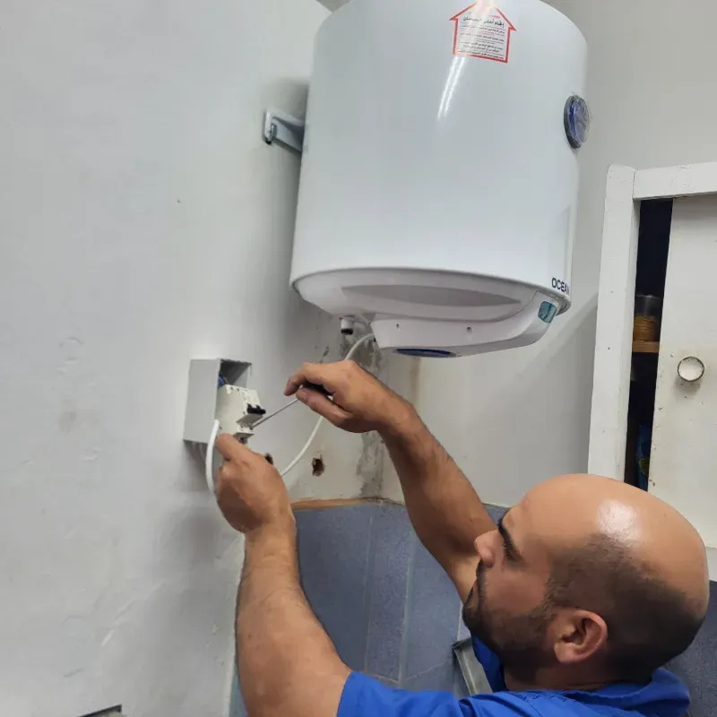 Instalación de calentadores