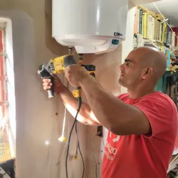 Instalación de calentadores