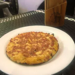 Pizza Criolla de Jamón y Queso Blanco