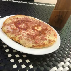 Pizza de Jamón Viking y Gouda