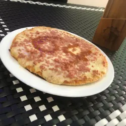 Pizza de Jamón Viking y Queso Criollo