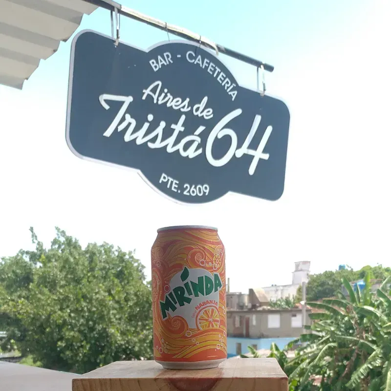 Refresco de Naranja Mirinda