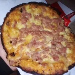 Pizza Criolla de Jamón y Queso 
