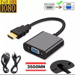 Adaptador Convertidor HDMI a VGA