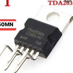 TDA2030 Amplificador de audio lineal/PA/cortocircuito y protección térmica IC, TO-220 YICHENGYIN (Talla: 50Pcs)
