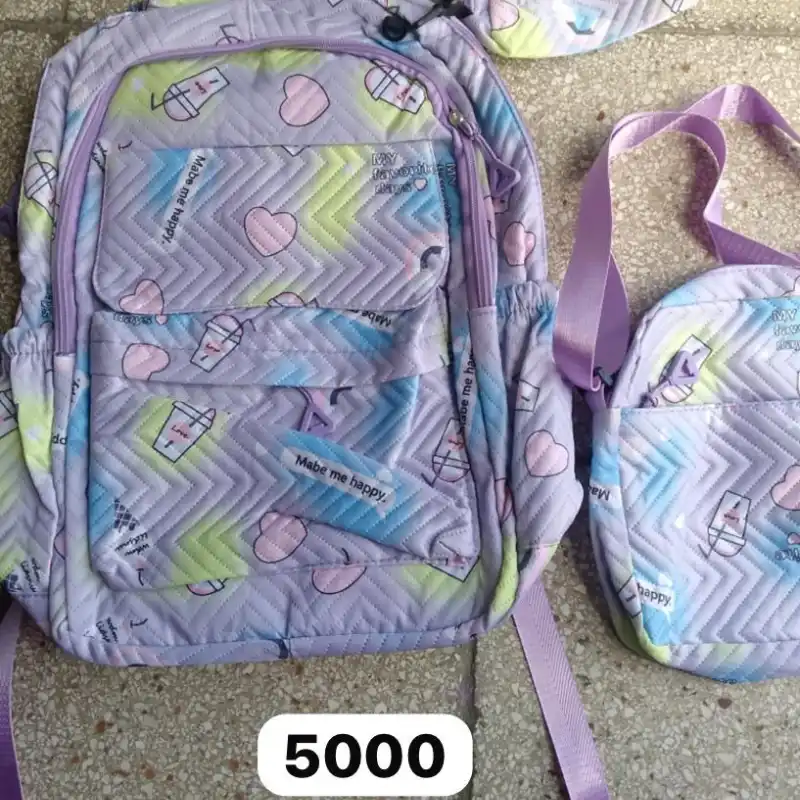 Set de mochila escolar 