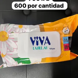 Toallas húmedas viva 