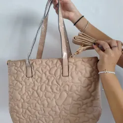 Bolso grande brocado 