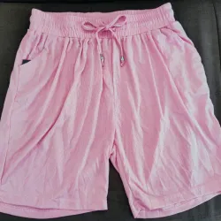 Shorts largos elastizado rosado 