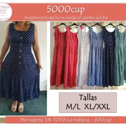 Vestido mamita con óvalos 