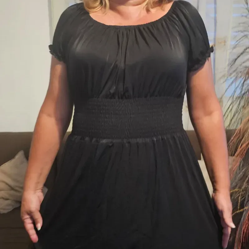 Vestido poliéster elastizado 