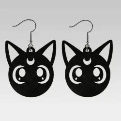 Aretes Anime - Luna 