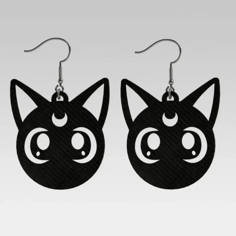 Aretes Anime - Luna 
