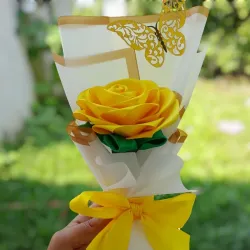Ramo de 1  rosa eterna 🌹