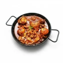 Cazuela de Mariscos para 2 - Langosta, Camarones y Pescado Fresco, con Arroz Moro y Viandas - Experiencia Gourmet