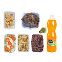 Combo 5 personas de lonjas de cerdo asadas al carbón 