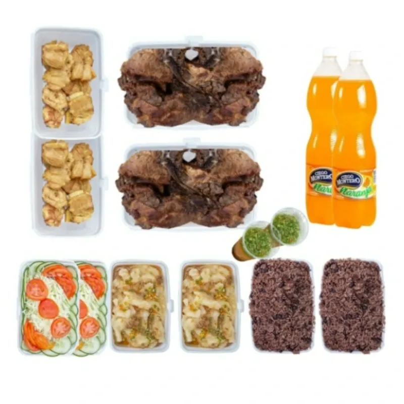 Combo de Cocote de cerdo Asado al Carbón para 10 personas