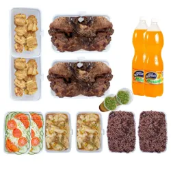 Combo para 10 personas. Chuletas de cerdo
