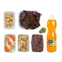 Combo para 5 personas, Costilla de cerdo asada al carbón