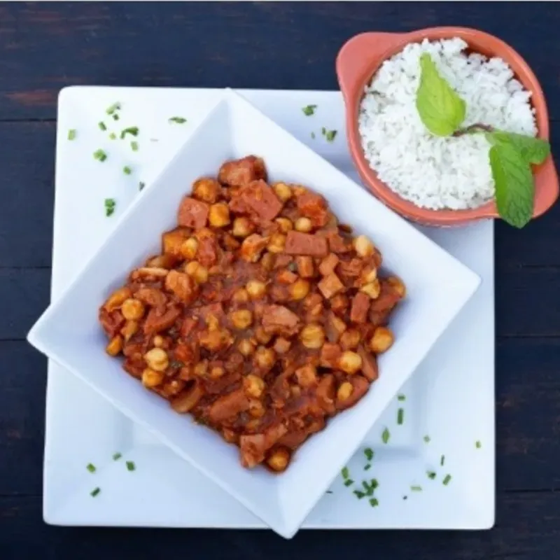Garbanzo frito