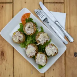 Tostones rellenos 6 unidades