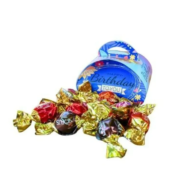 Cajita de Feliz Cumpleaños: Combo Dulce de 10 Bombones