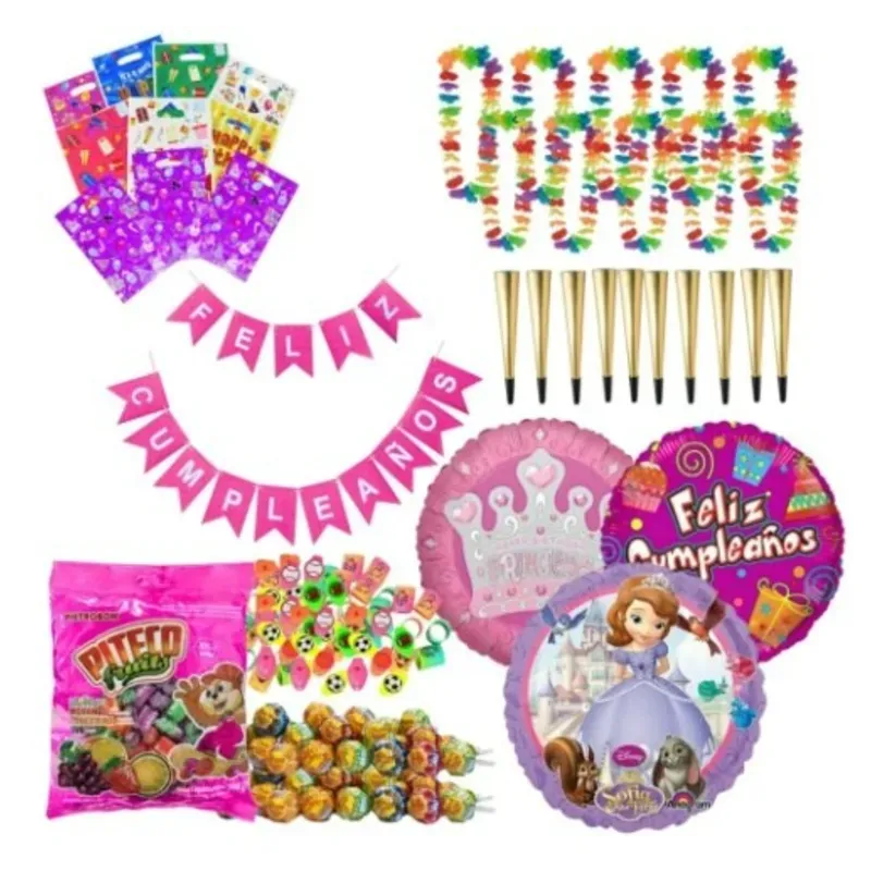 Combo Cumpleaños Infantil para Niña: Diversión y Fiesta