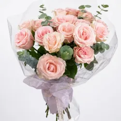 Ramo de 18 Rosas Rosadas