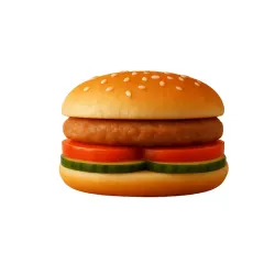 Hamburguesa sencilla