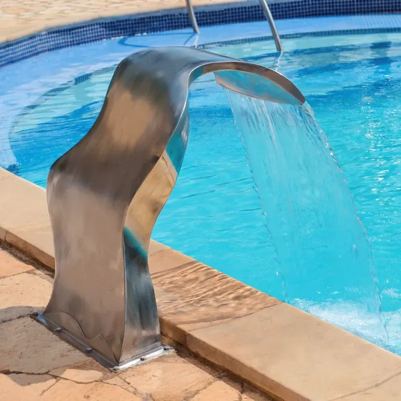 Cascadas Por Rebose Para Piscinas O Jacuzzi Personalizadas