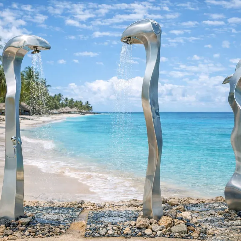 Duchas Escultóricas Para Piscinas O Jacuzzi Personalizadas