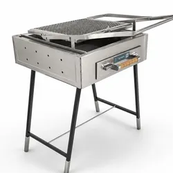 Grill Giratorio Para Carbón