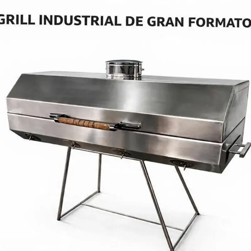Grill Industrial Para Carbón