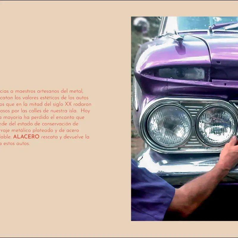 Herraje Estético Para Autos Clásicos Personalizado