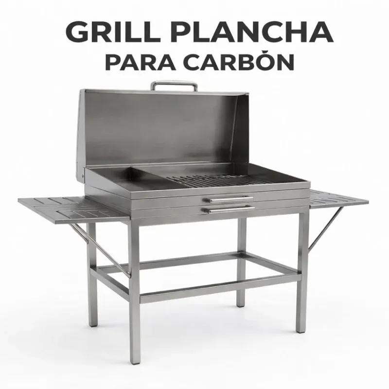 Plancha Para Carbón