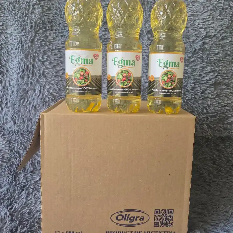 🌻 Caja de 12 pomos de aceite ( 900ml c/pomo)