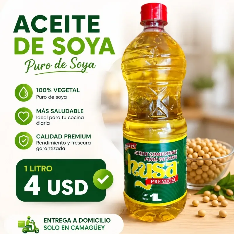 Aceite de Soya (1 litro ) -