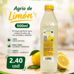 Agrio de Limón 🍋- 500ml -