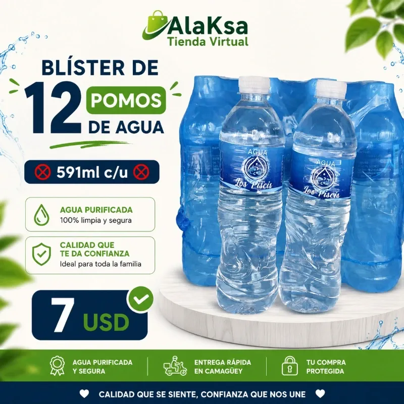 Agua Mineral– Pack de 12 x 591 ml