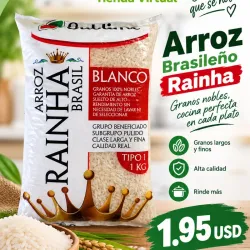 Arroz brasileño Rainha ( 1kg/2.2lb )