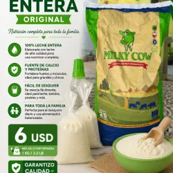 Bolsa Conformada de Leche en Polvo entera ( 1kg/2.2lb)